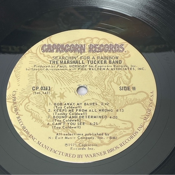 The Marshall Tucker Band Searchin’ For A Rainbow Vinyl Record Country Western - Picture 8 of 11